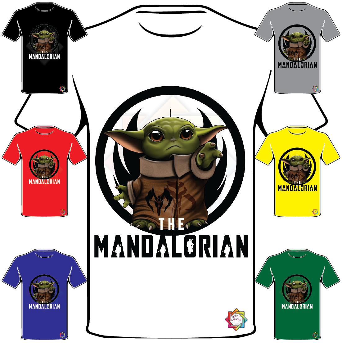 THE MANDALORIAN INSPIRED T-SHIRT 16 YODA