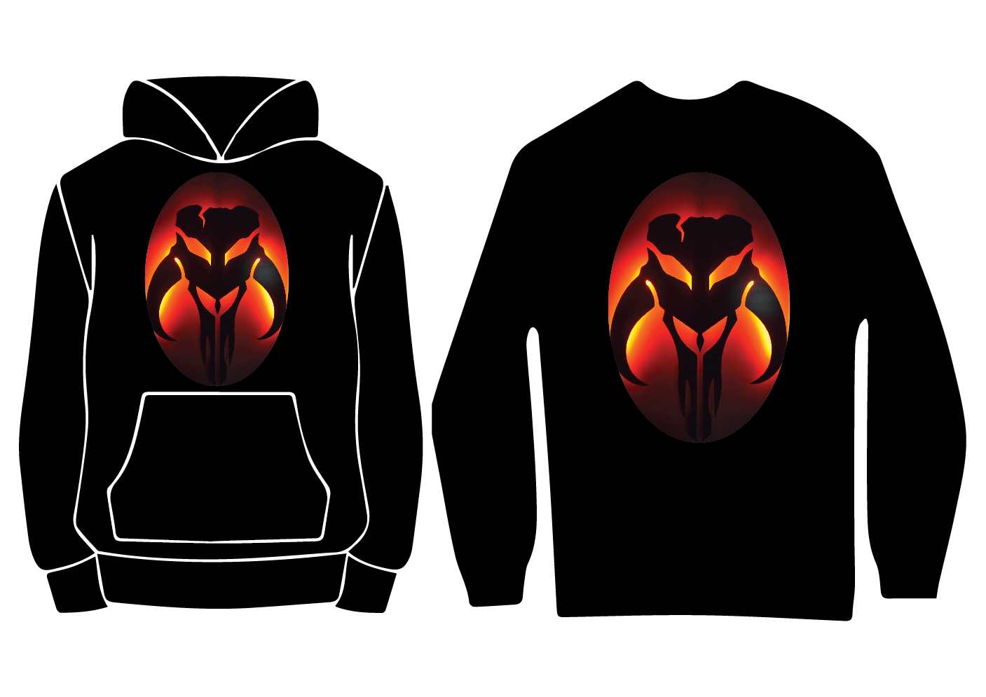 THE MANDALORIAN INSPIRED NEW HOODIE SWEATER 03