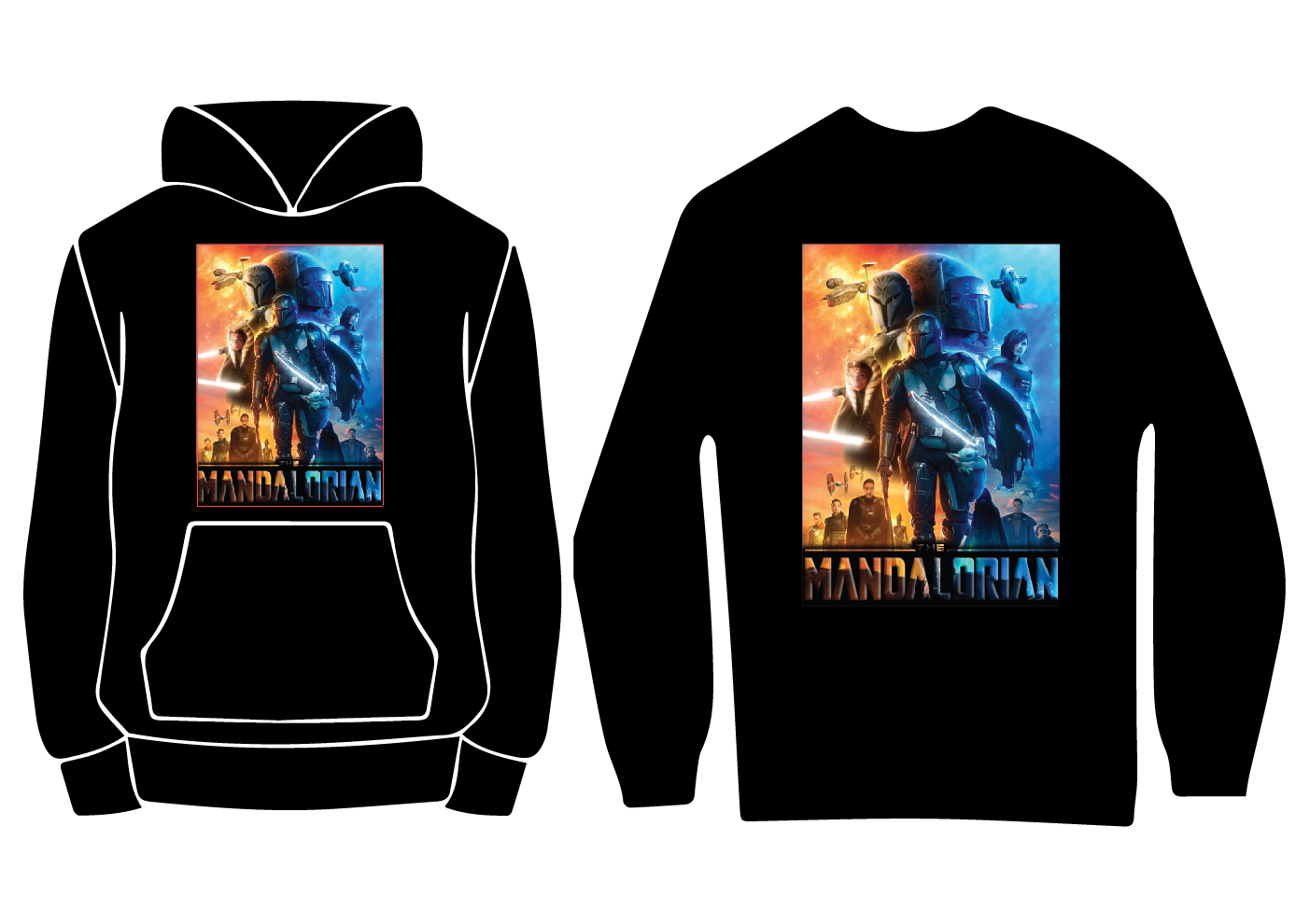 THE MANDALORIAN INSPIRED NEW HOODIE SWEATER 09