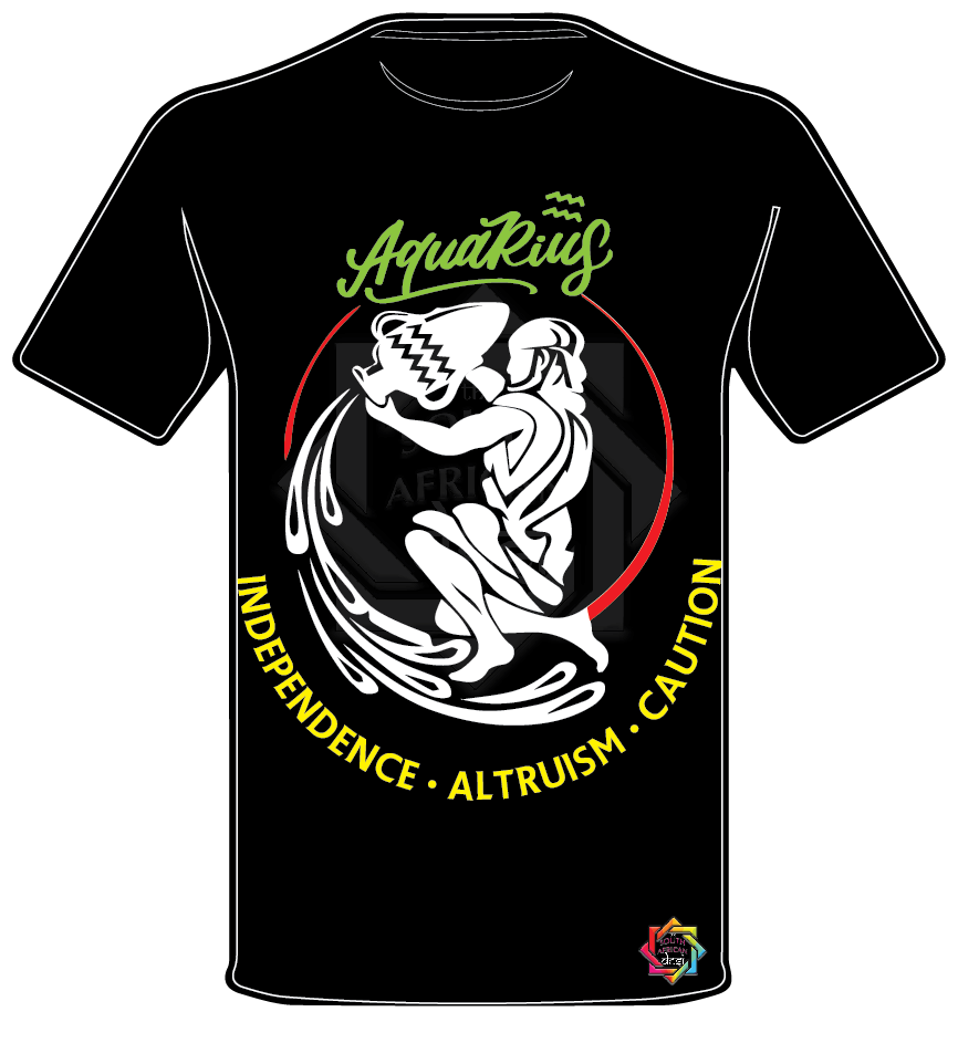 ZODIAC SERIES 1 • AQUARIUS T SHIRT