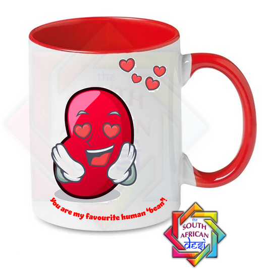 YOU ARE MY FAVOURITE HUMAN BEAN MUG | VALENTINES DAY