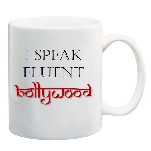 I SPEAK FLUENT BOLLYWOOD PLAIN MUG