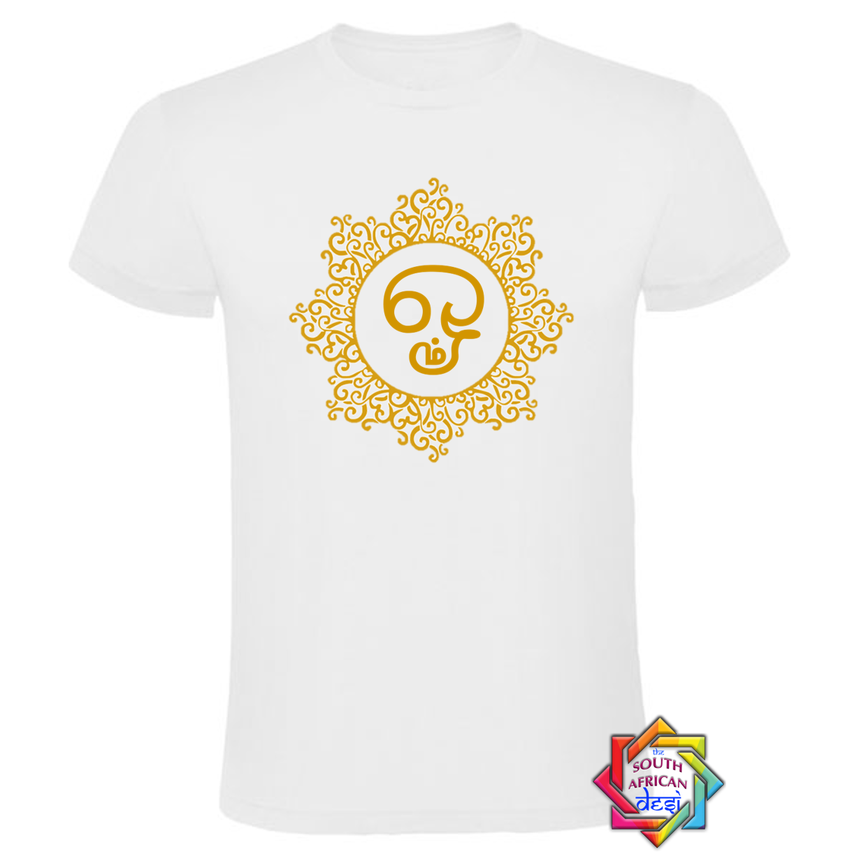 TAMIL AUM MANDALA T SHIRT