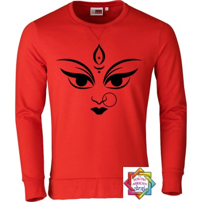 DURGA MA FACE HOODIE/SWEATER | UNISEX