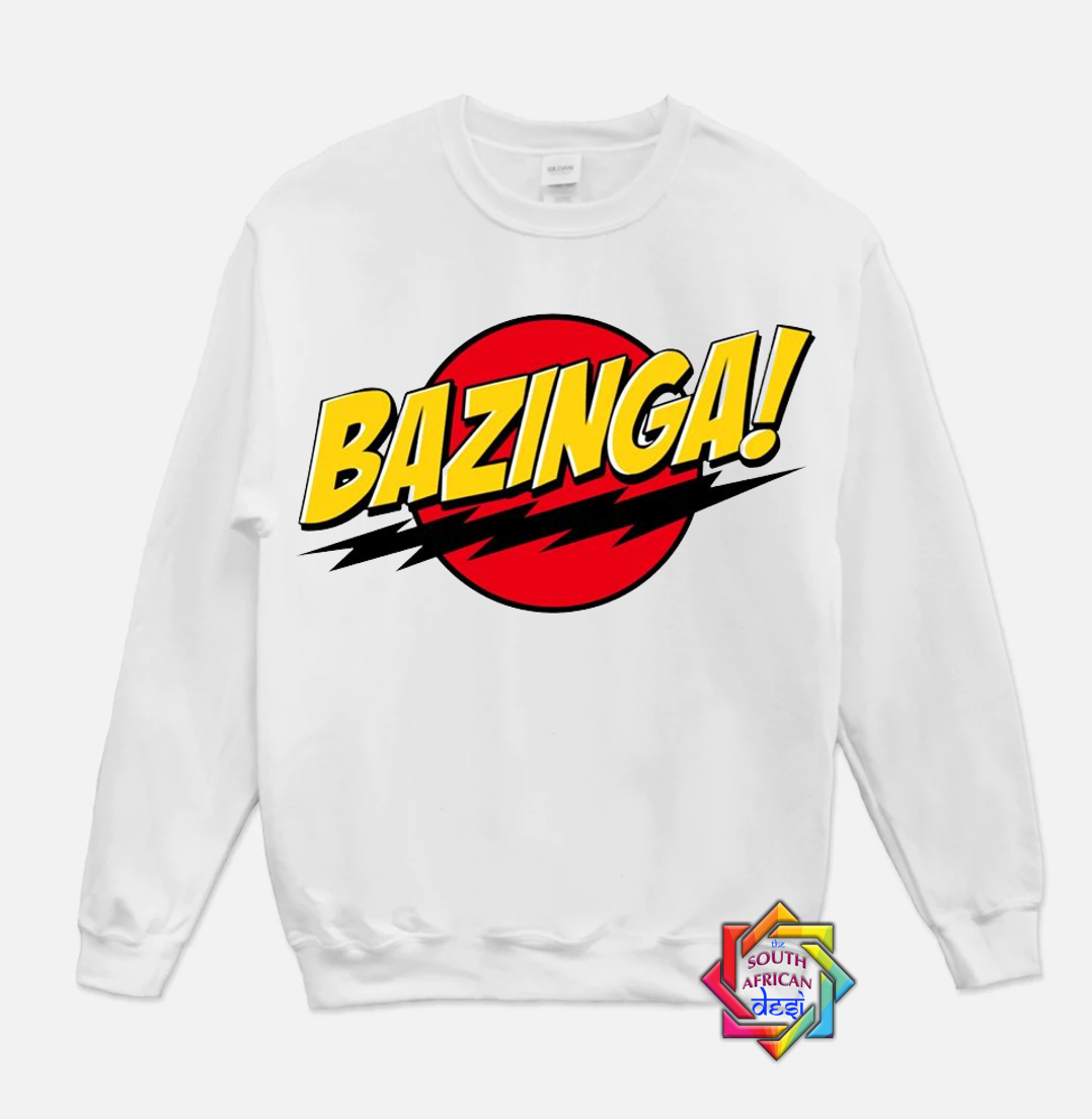 BAZINGA (BIG BANG THEORY INSPIRED) HOODIE/SWEATER | UNISEX