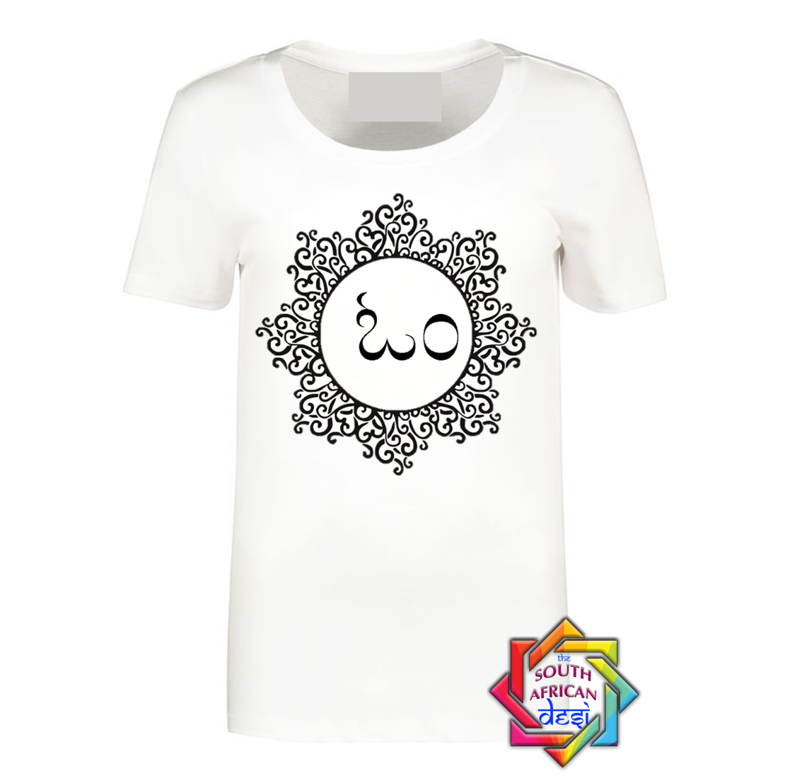 TELEGU AUM MANDALA T SHIRT