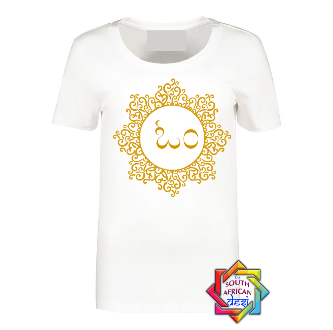 TELEGU AUM MANDALA T SHIRT