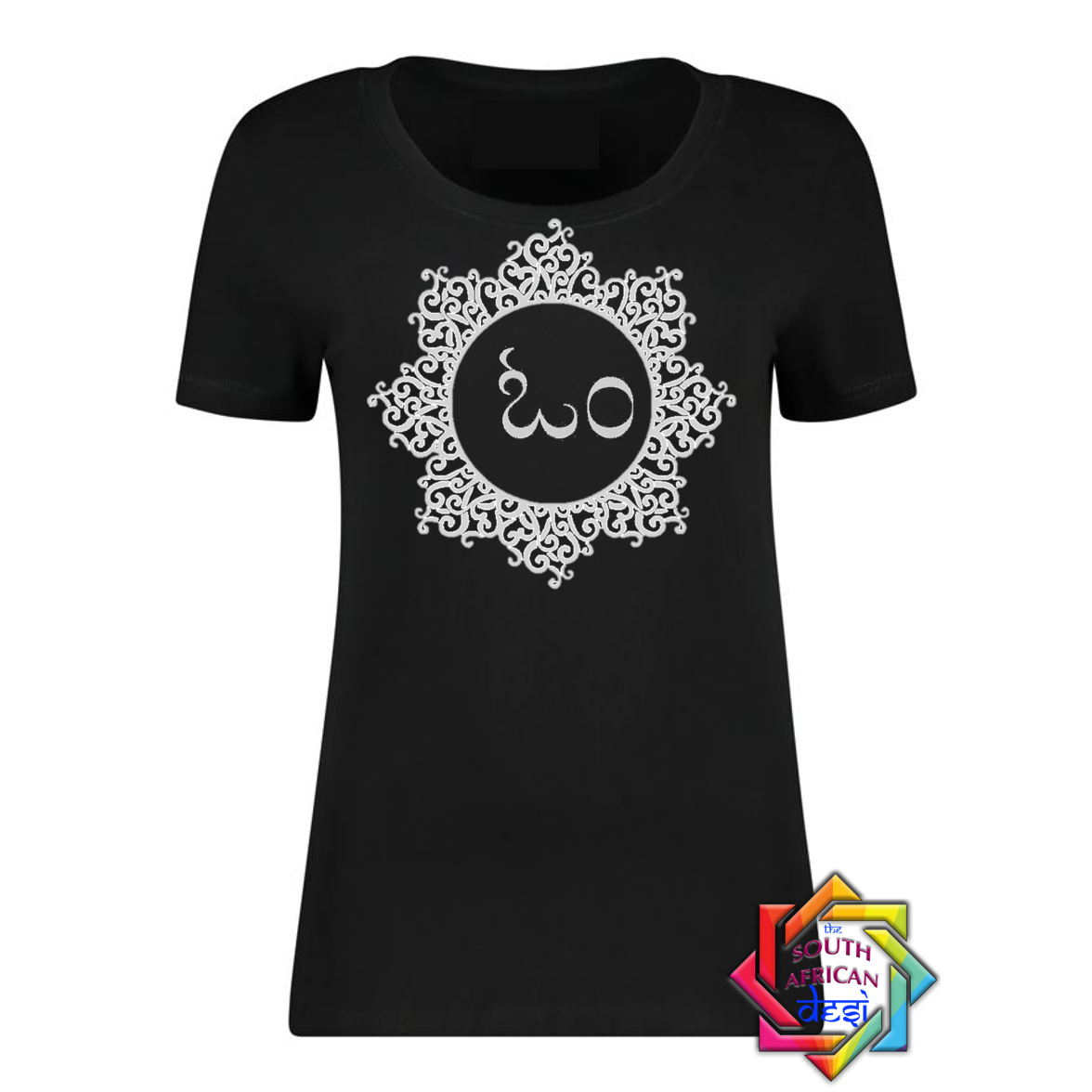 TELEGU AUM MANDALA T SHIRT