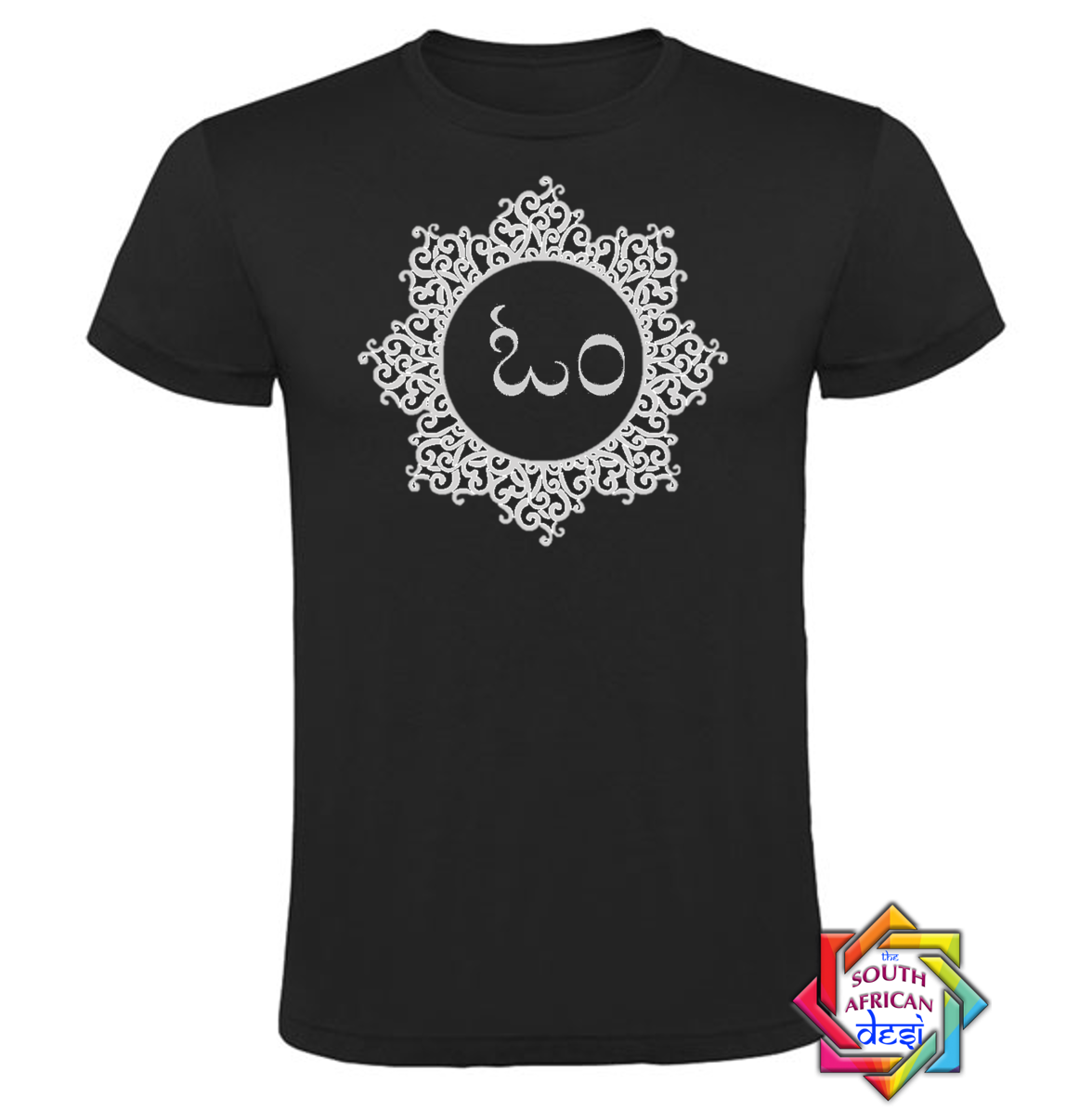 TELEGU AUM MANDALA T SHIRT