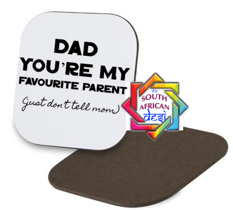 Dad You're My Favourite Coaster | Fathers Day