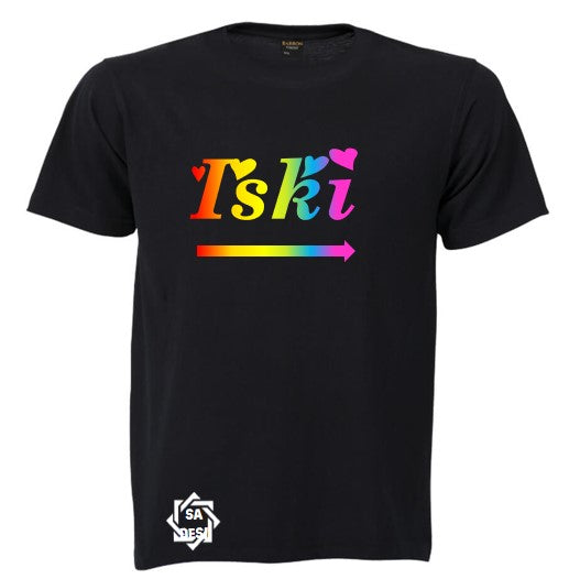 ISKI USKI COUPLES T-SHIRT | HIS & HIS | LGBTQ+