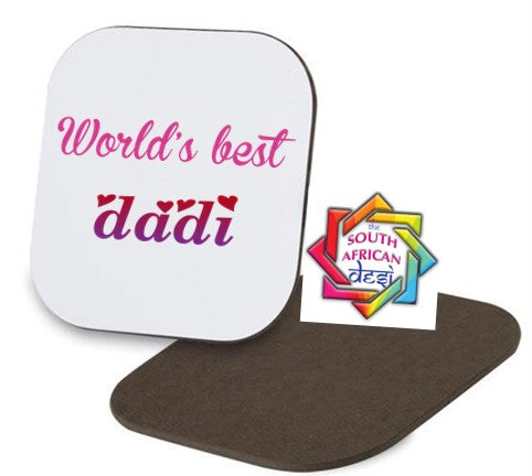 WORLD'S BEST DADI Coaster | MOTHERS DAY