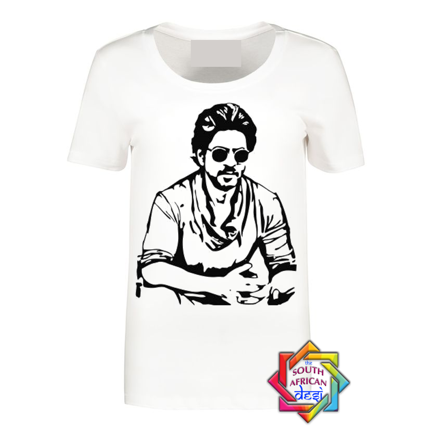 SHAHRUKH KHAN SILHOUETTE T SHIRT