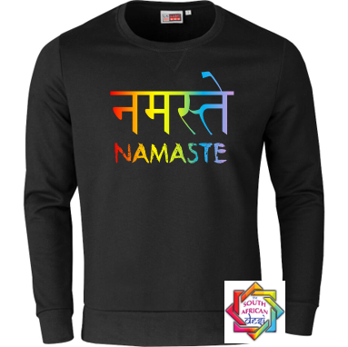 NAMASTE PRIDE HOODIE/SWEATER | UNISEX