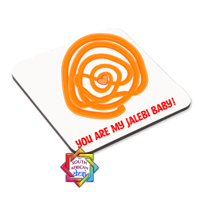 YOU ARE MY JALEBI BABY COASTER OR MAGNET | VALENTINES DAY