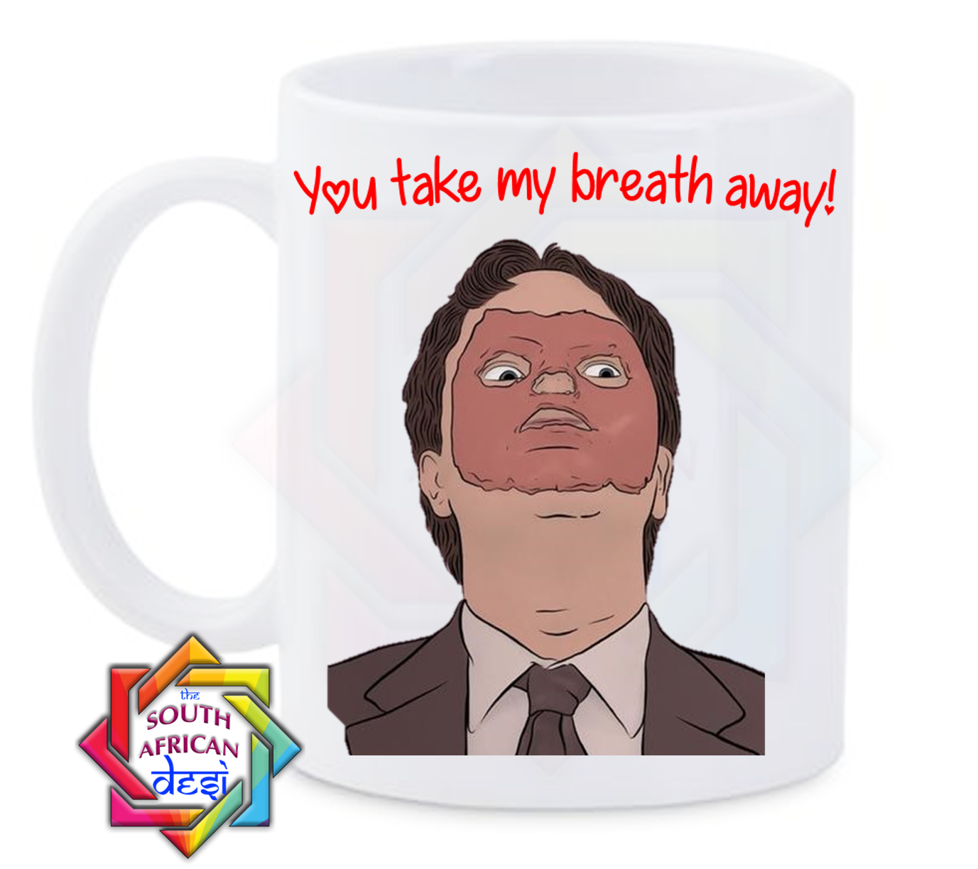 YOU TAKE MY BREATHE AWAY! | THE OFFICE INSPIRED | VALENTINES DAY MUG