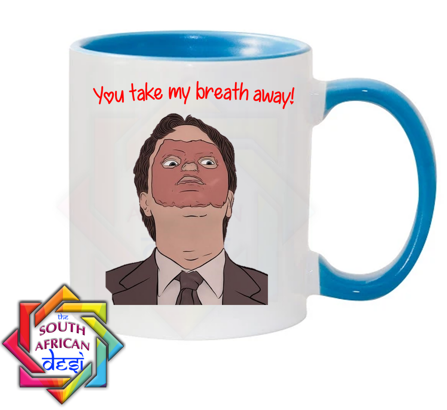 YOU TAKE MY BREATHE AWAY! | THE OFFICE INSPIRED | VALENTINES DAY MUG