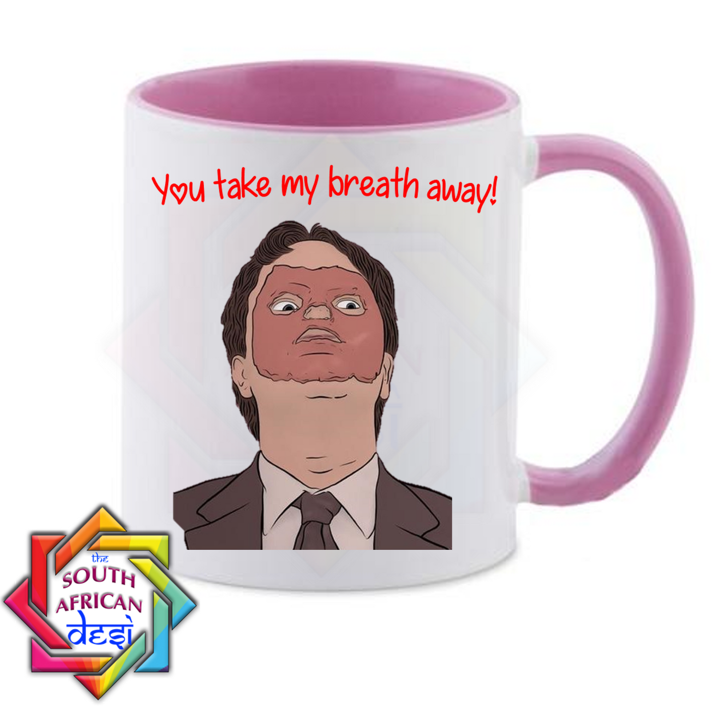 YOU TAKE MY BREATHE AWAY! | THE OFFICE INSPIRED | VALENTINES DAY MUG