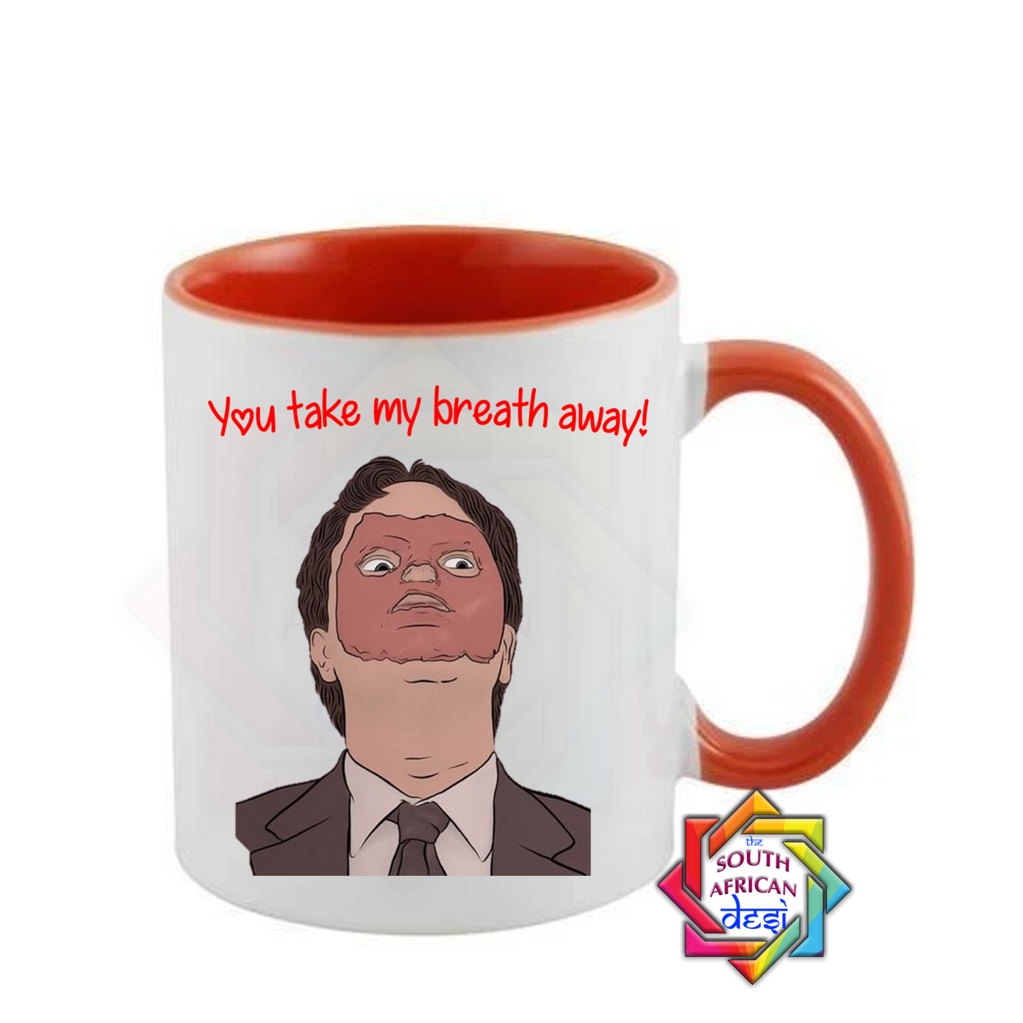 YOU TAKE MY BREATHE AWAY! | THE OFFICE INSPIRED | VALENTINES DAY MUG