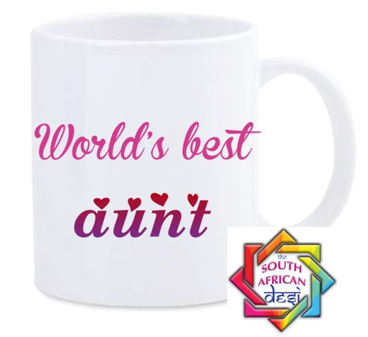 WORLD'S BEST AUNT MUG || MOTHERS DAY