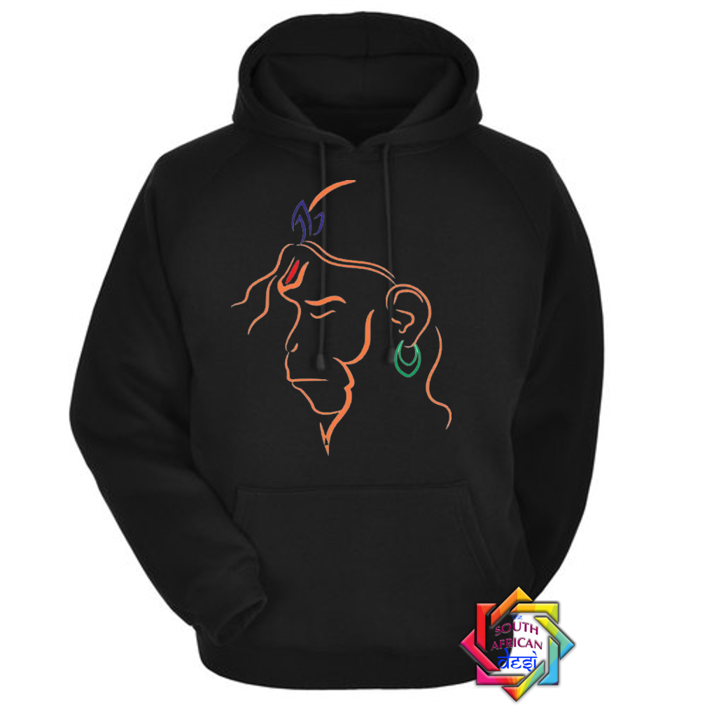 HANUMAN BABA FACE HOODIE/SWEATER | UNISEX