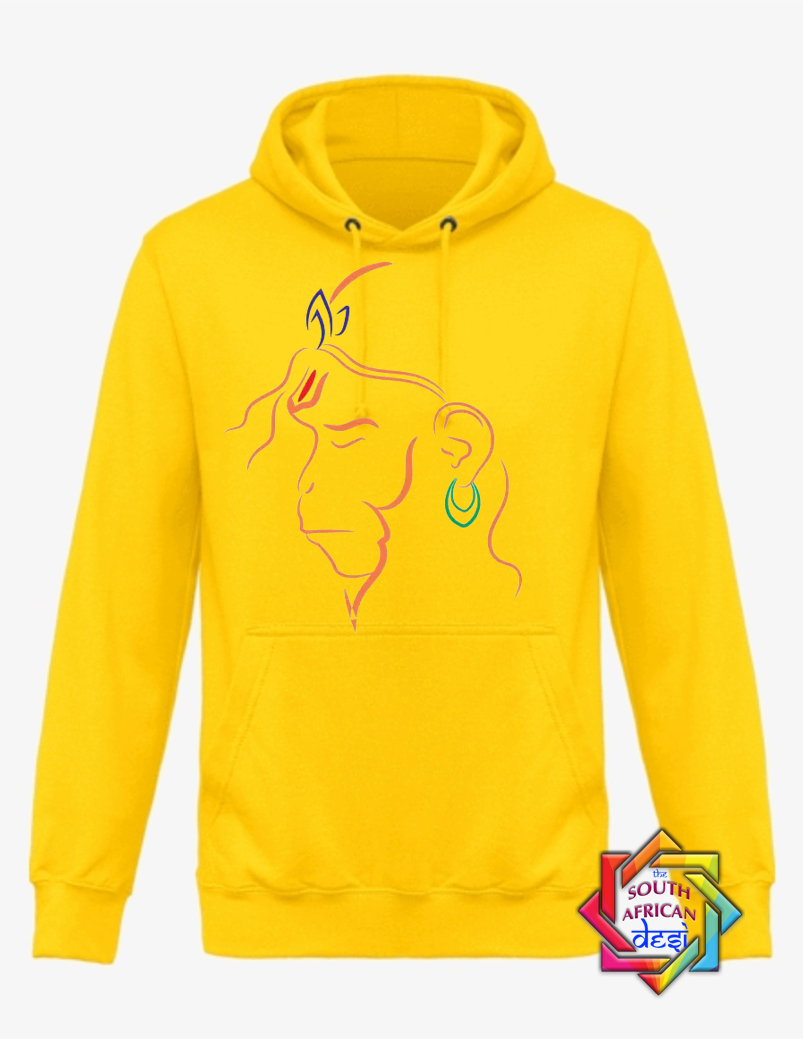 HANUMAN BABA FACE HOODIE/SWEATER | UNISEX