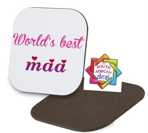 WORLD'S BEST MAA Coaster | MOTHERS DAY