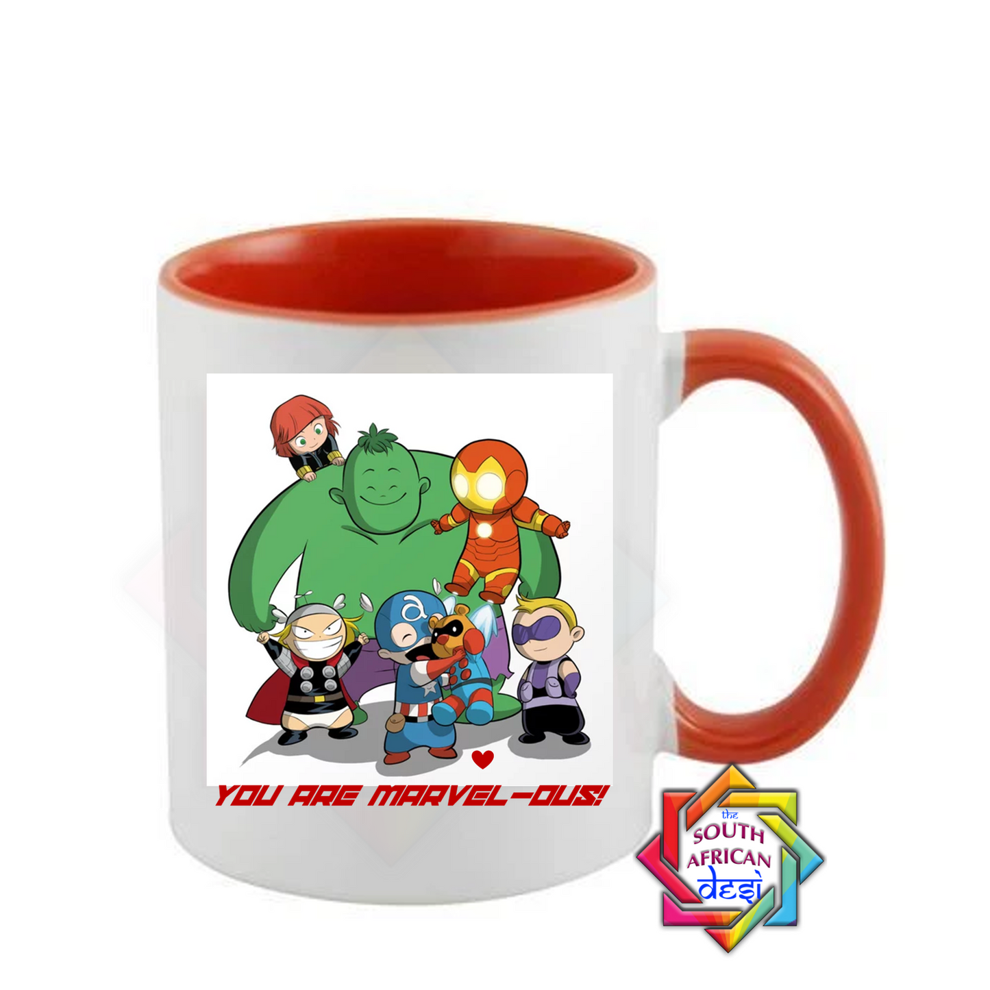 YOU ARE MARVEL-OUS | MARVEL INSPIRED VALENTINES DAY MUG