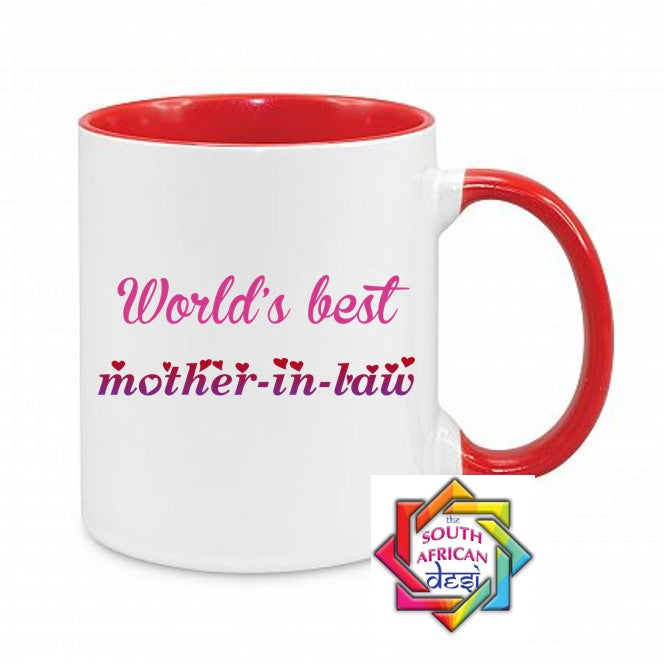 WORLD'S BEST MOTHER IN LAW MUG || MOTHERS DAY