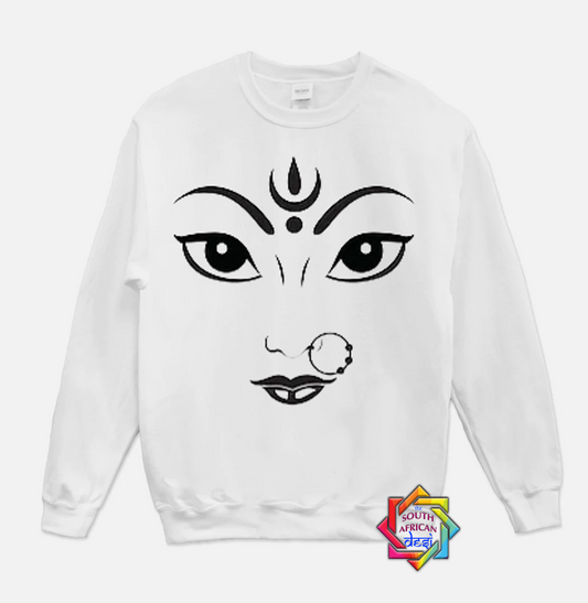 DURGA MAA FACE HOODIE/SWEATER | UNISEX