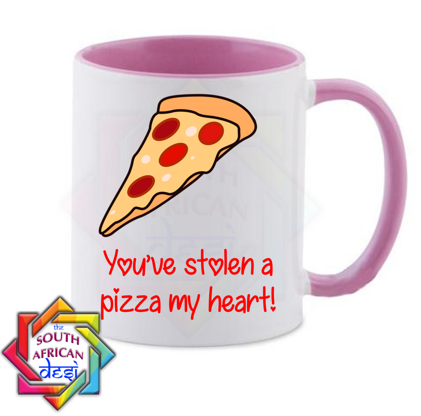 YOU'VE STOLEN A "PIZZA" MY HEART! | VALENTINES DAY MUG