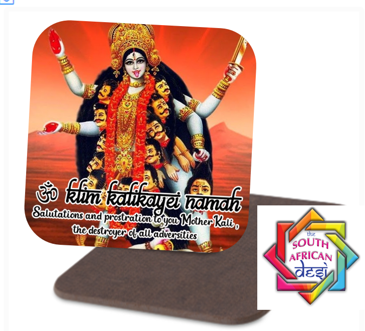 Kali Mantra Coaster