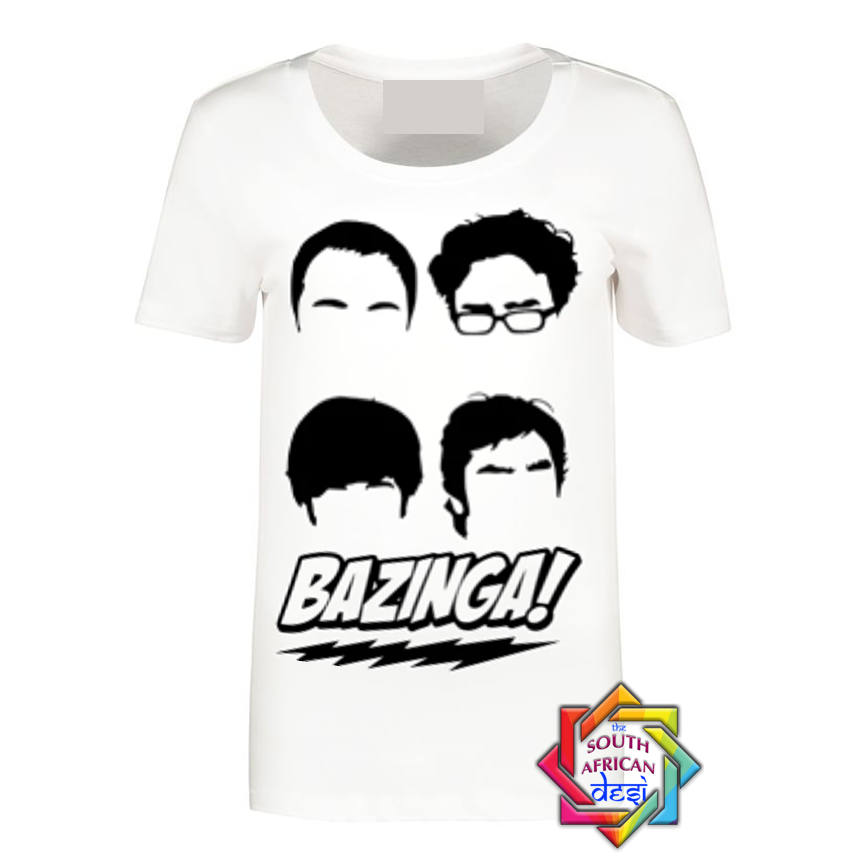 SHELDON LEONARD RAJ HOWARD BAZINGA | BIG BANG THEORY INSPIRED T SHIRT