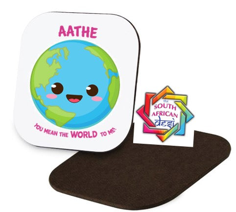AATHE YOU MEAN THE WORLD TO ME Coaster | MOTHERS DAY
