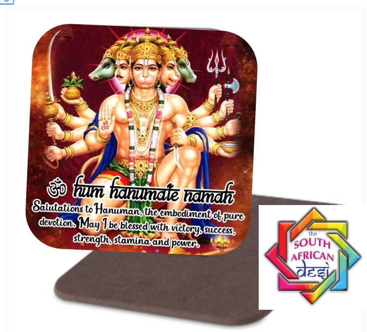 Hanuman Mantra Coaster