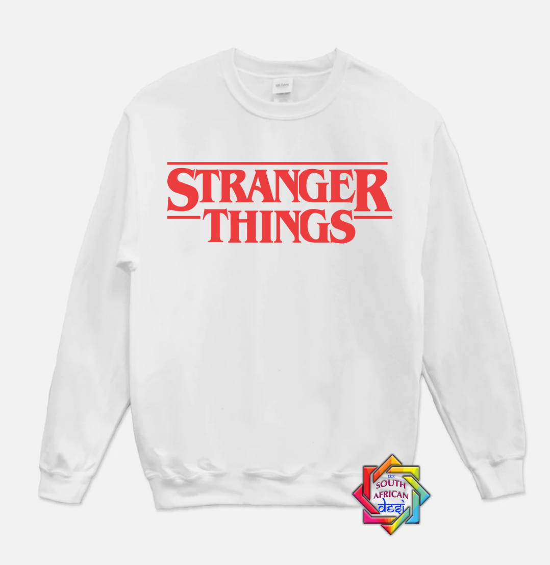 Stranger things hotsell white hoodie