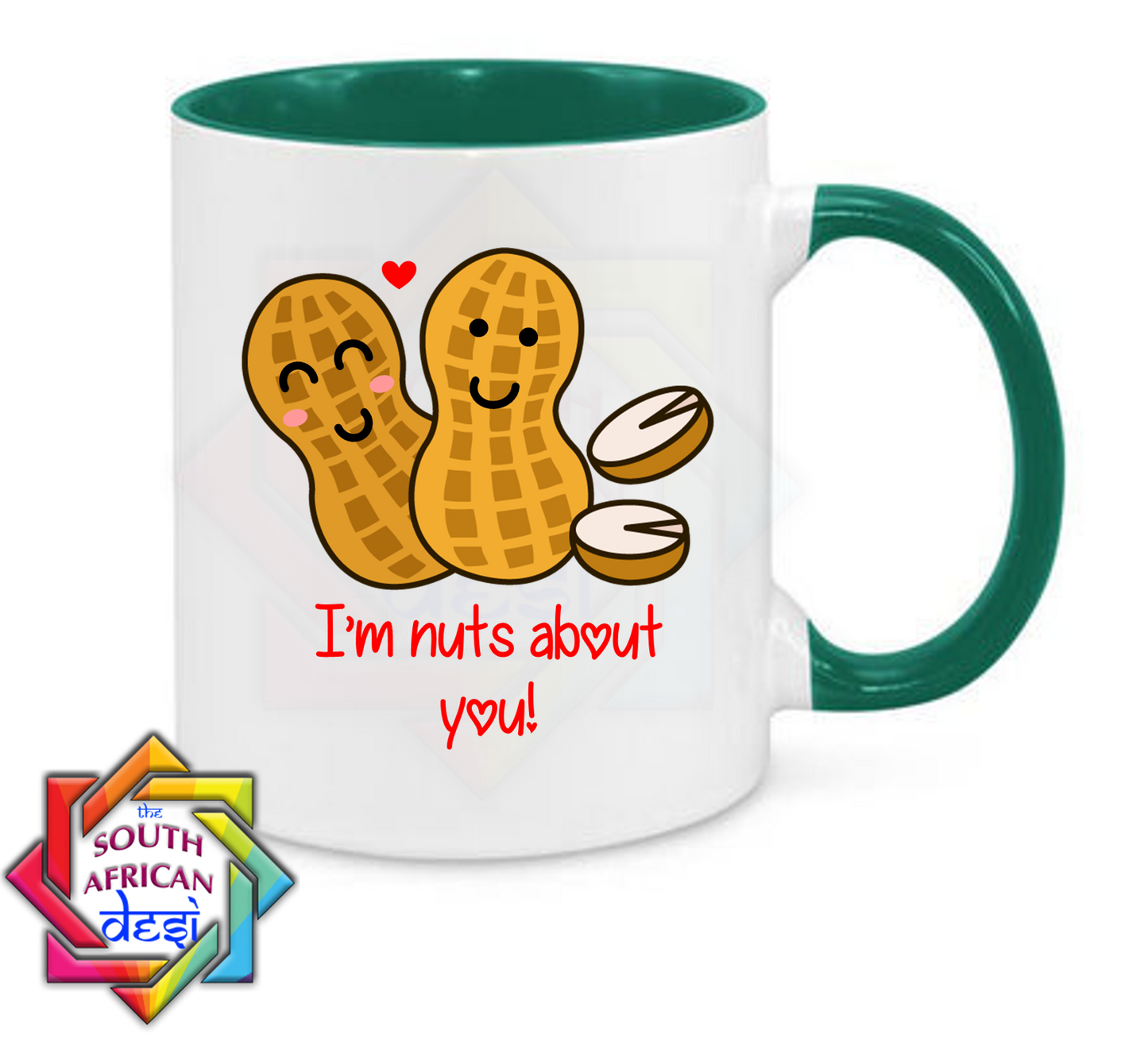 I'M "NUTS" ABOUT YOU! | VALENTINES DAY MUG