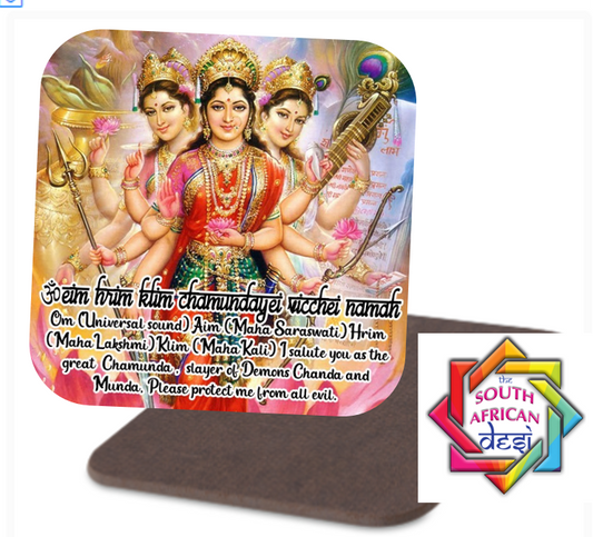 Devi Mantra Coaster