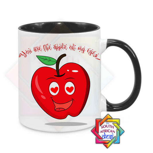 YOU ARE THE APPLE OF MY EYES MUG | VALENTINES DAY