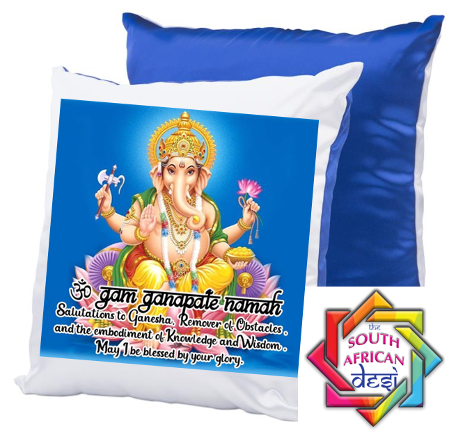 Ganesh Mantra Cushion