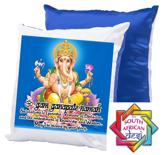 Ganesh Mantra Cushion