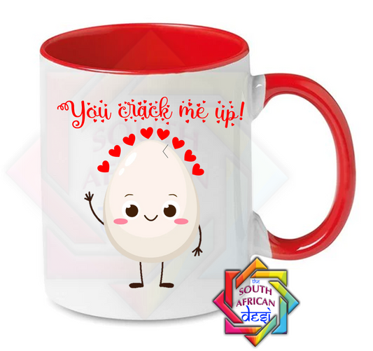 YOU CRACK ME UP MUG | VALENTINES DAY