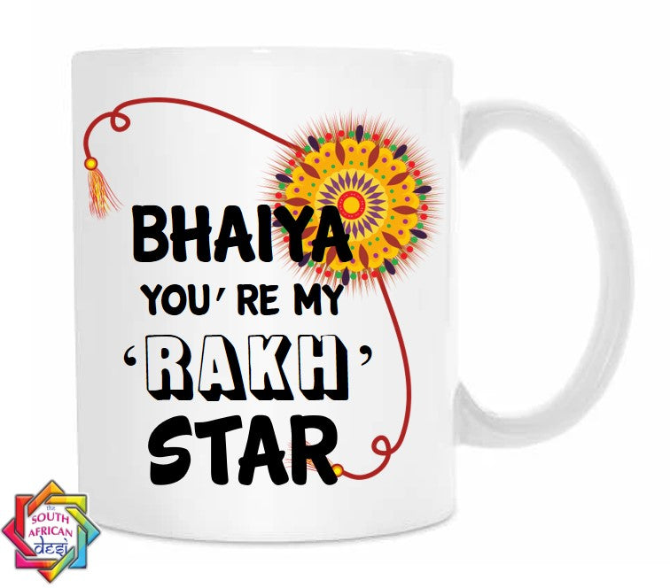 Bhaiya You're My Rakh Star Mug | Raksha Bandhan Gift