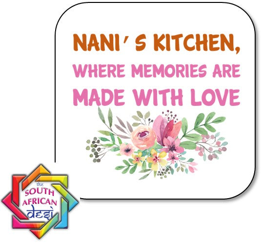 NANI'S KITCHEN WHERE MEMORIES ARE MADE WITH LOVE FRIDGE MAGNET | MOTHERS DAY