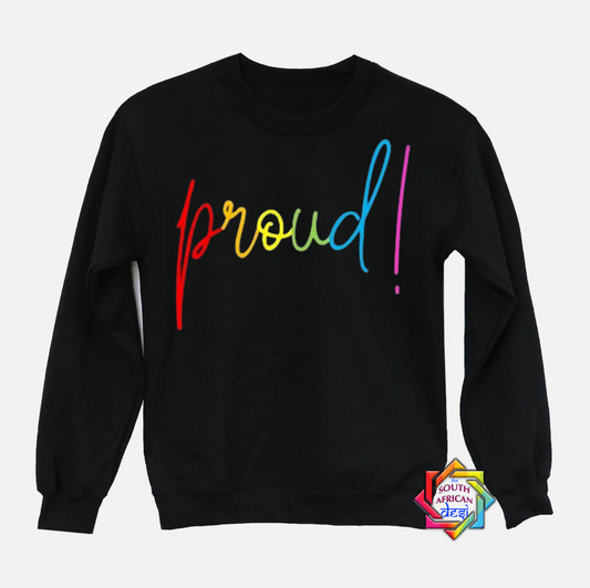 PROUD | LGBTQ+ HOODIE/SWEATER | UNISEX