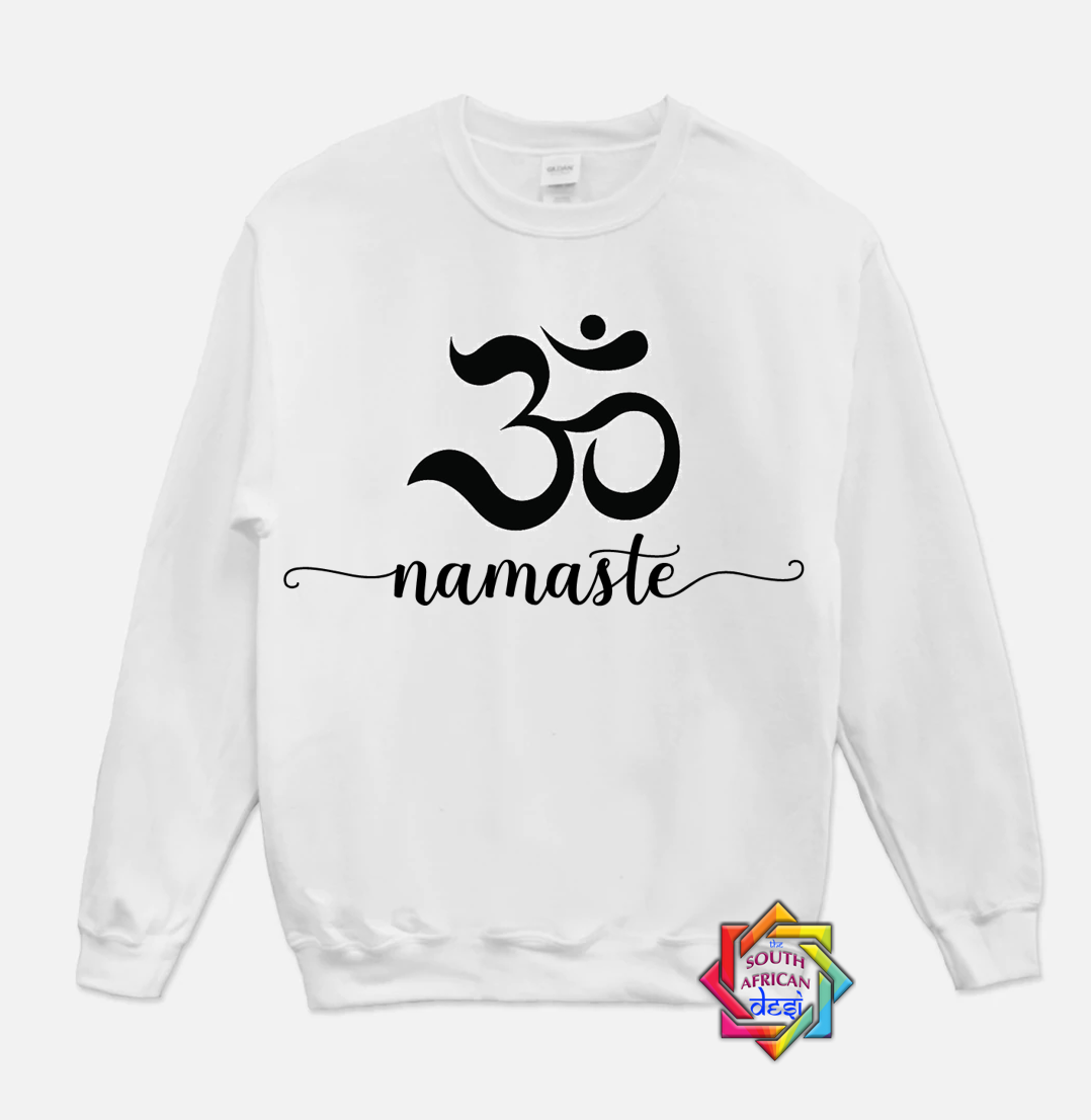 AUM NAMASTE HOODIE/SWEATER | UNISEX