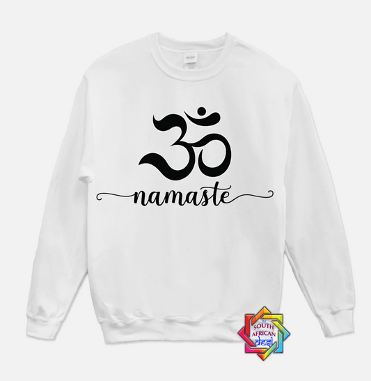 AUM NAMASTE HOODIE/SWEATER | UNISEX