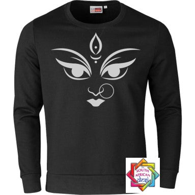 DURGA MA FACE HOODIE/SWEATER | UNISEX