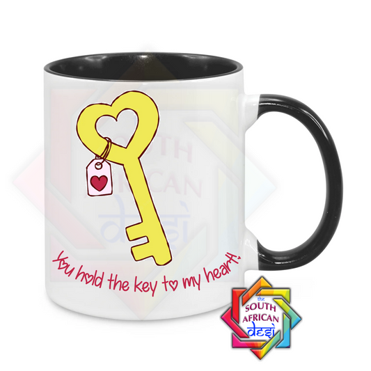 YOU HOLD THE KEY TO MY HEART MUG | VALENTINES DAY