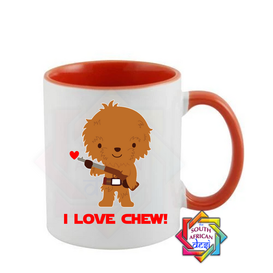 I LOVE CHEW! | STAR WARS INSPIRED VALENTINES DAY MUG